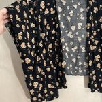 Brandy Melville floral one sized open sleeve kimono cardigan Photo 1