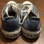 Converse  Size 6 Blue Low Top All Star Sneakers Shoes Photo 4