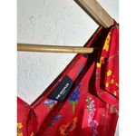 The Kooples NWOT Women's Asymmetrical Midi Dress with Floral Print Photo 5