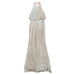 Badgley Mischka Blush Sequin Maria Gown, Size US 6 Photo 3