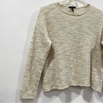 Eileen Fisher Mohair Tencel Lyocell Polyamide Size Small Petite Cream Sweater Photo 2