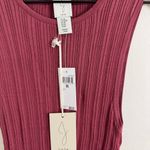 Joie  Purple Maroon Knit Tank Top Size Medium New Photo 1