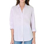 Xirena Beau Lilac Cotton Poplin Long Sleeve Hi Photo 0