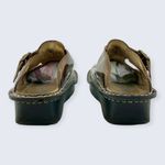 Alegria Shiny Bronze Brown Patent Leather Buckle Slide Mule ALG-126 35 5 5.5 Photo 4