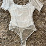 Blue Lace Body Suit Size L Photo 1
