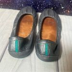 Tieks  BY GAVRIELI Metallic Gray Leather Slip On Foldable Ballet Flats Women Sz 8 Photo 2