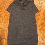 Tommy Hilfiger Women's Small Blue/Grey Cotton Short Sleeve Knee Length Dress Photo 0