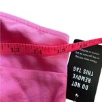 EXPRESS NWT  Ruffle Hem Fit n Flare Mini Dress Barbie pink Small Photo 5