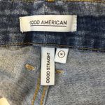 Good American Good Straight Distressed Raw Hem Size 16 Photo 4