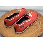 Nautica Pinecrest A Red Slip-On Boat Shoes Women’s Size 6 Casual & Stylish Photo 4