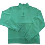 Vineyard Vines Vineyard Vines Pullover Womens XS Green Quarter Zip Sweater Pima Cotton Preppy Photo 0