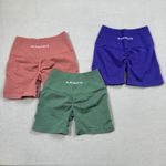 Bundle Lot 3 Pack  Alphalete Amplify Shorts All XS Seamless High Waist Photo 11
