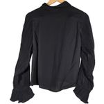 Area Stars Lee Puff Sleeve Blouse Black M NWT Size M Photo 1