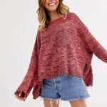 Free People  Prism Space Dye Sweater Knit Pullover Linen Blend XS Boho Bohemian Photo 0