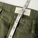 The Great  Sz 27 The Herringbone Trooper Slouchy Pants Army Green Photo 9