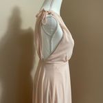 Lulus Thoughts Of Hue Blush Surplice Maxi Dress Pink Size Small Bridesmaid Prom Photo 2