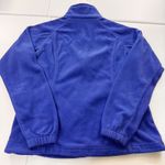 Columbia Blue Fleece Full Zip Jacket Women's Size L Sportswear Photo 5