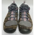 Keen  Steen Vent Hiking Shoes Womens Size 10 Gray Leather Outdoor Photo 2