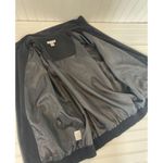 Mureli Vintage 80s 90s Black Gold Safari Baroque Bomber Jacket Size Large Petite Photo 3