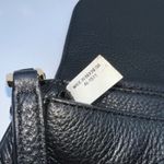 Michael Kors Black Pebbled Leather Flap Chain Shoulder Crossbody Bag W/COA Photo 5