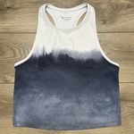 Athleta Two  Shanti Crop Tank‎ Tops Blue Brown Size Small Photo 2