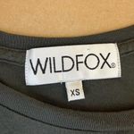 Wildfox  Grey Burger Queen Graphic Tee XS Photo 5