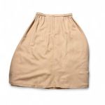 Requirements Vintage Camel Wool Midi Skirt Photo 3