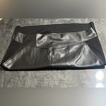 Ashley Stewart  Skirt Sz 26/28 Faux Leather Black Work/Office Special Occasion Photo 2