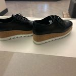 ALDO Black and White Platform Shoes with Lace-Up Design-CHUNKY Photo 3