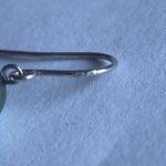 Honora Elegant Silver Dark Gray Genuine Pearl Drop Earrings Photo 7