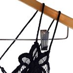 Free People Intimately‎  Lace Bralette Black Embroidered Lace Size XS Photo 2