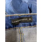 Flying Banana Blue High Waisted Bell Bottom Flared Bootcut Denim Jeans Size 8 Photo 3