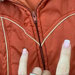 Vintage Burnt Orange Fur Hooded Ski Jacket Size M Photo 4