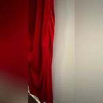 Gibson Latimer Gibson & Latimer Asymmetrical off the shoulder short sleeve ruched velvet dress Photo 9