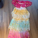 Love Shack Fancy NWT VYNNE Ombré Tiered Maxi Dress Photo 4