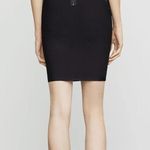 Bcbg Maxazria Pencil Skirt Bandage Skirt Lace Inset Black Size Xs. Photo 2