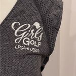 Under Armour  Golf Sleeveless Top Gray Athleisure Sporty Workout Blokette L Photo 1