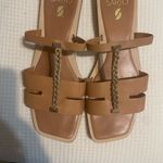 Franco Sarto  Tan Strappy Sandals Photo 1