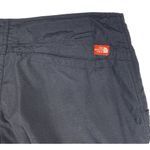 The North Face Nylon Performance Cargo Clam Digger Pants Womens Size 6 Black Outdoor Photo 3