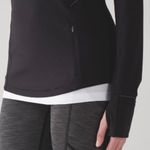Lululemon fresh tracks 1/2 zip black long sleeve pullover size 10 Photo 6