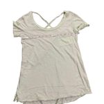 Anthropologie  t.la bright mint green pocket basic tee criss cross back XS minima Photo 3