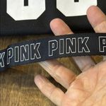 PINK - Victoria's Secret PINK Victoria’s Secret Beach Sling Bag Black & White 'Good Vibes' Cooler Bag Photo 6