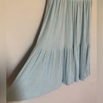 See You Monday  Light Blue Butterfly Sleeve Dress Size Small Photo 2