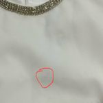 Generation Love Nia Crepe Top Sleeveless Embellished Neckline White Small New Photo 10