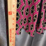 Lulumari Pink Black Floral Sleeveless Dress Photo 8