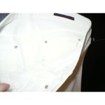 Alexander McQueen New NWT 4 6  Womens Jeans Designer Italy 42 White Tall 30 x 37 Photo 5