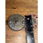 VTG Bohemian Concho Leather Belt Medallion Brown Size M Photo 4