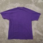 Hanes  Vintage Jamaica Single Stitch  Purple Short Sleeve T Shirt size Large Photo 2