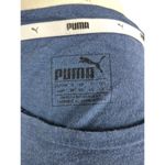 blue cotton T-shirt Large Puma logo super soft Sz M/L Photo 3