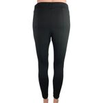 Old Navy Black High Rise Stretch Skinny Stevie Cropped Casual Leggings Size M Photo 2